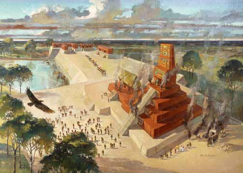 El entierro de los mayas